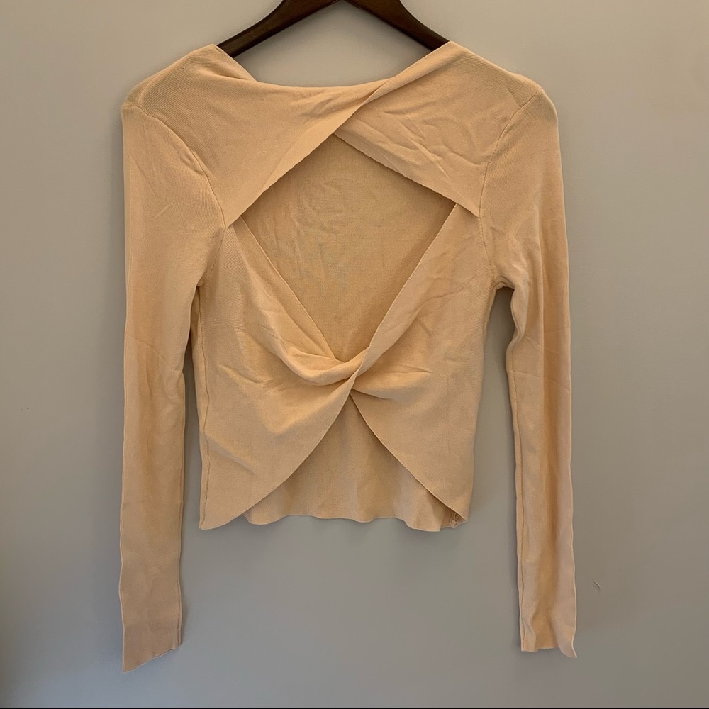 Zara long sleeve blouse